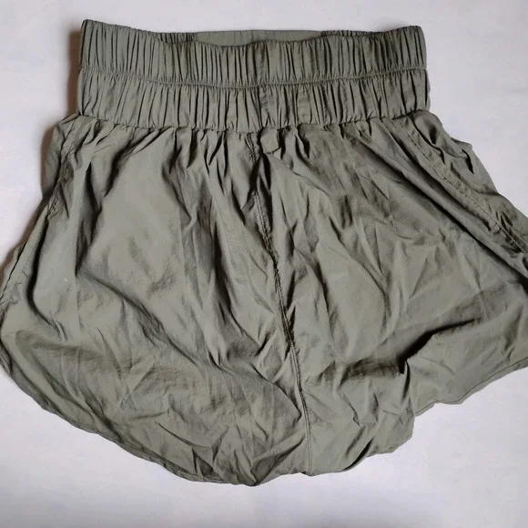 Daily Drills Shorts Small Bounce Green Pull On Lined Nylon Athletic Preppy - Picture 4 of 10